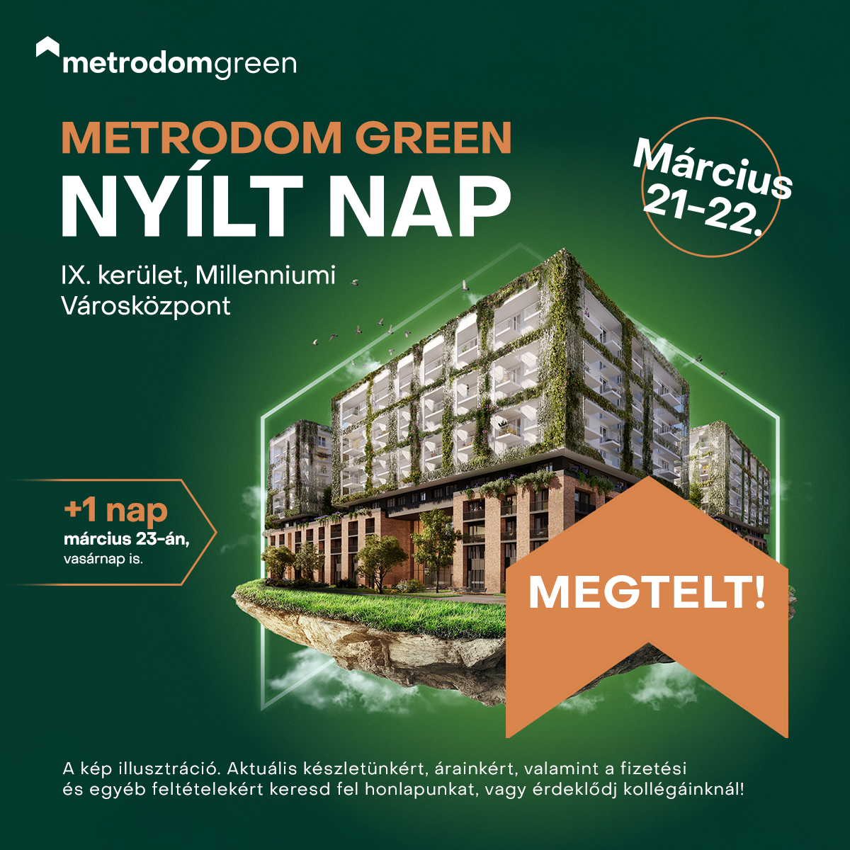 Metrodom Green Nyíltnap